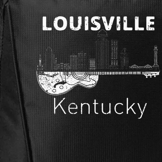 Louisville Souvenir Kentucky Lover Music Guitar City Backpack