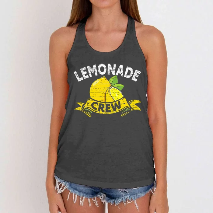 Lemon Stand Lemonade Crew Women's Knotted Racerback Tank