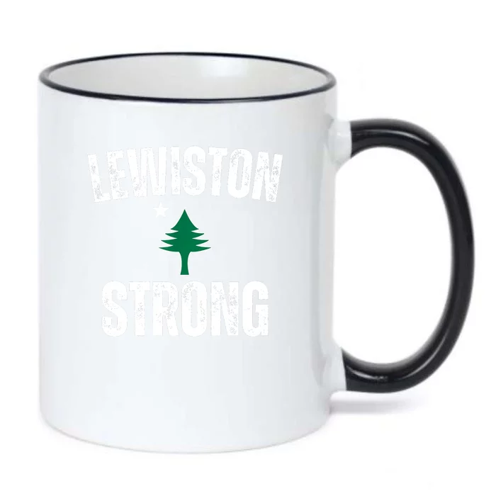 Lewiston Strong Black Color Changing Mug