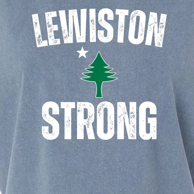 Lewiston Strong Garment-Dyed Women's Muscle Tee