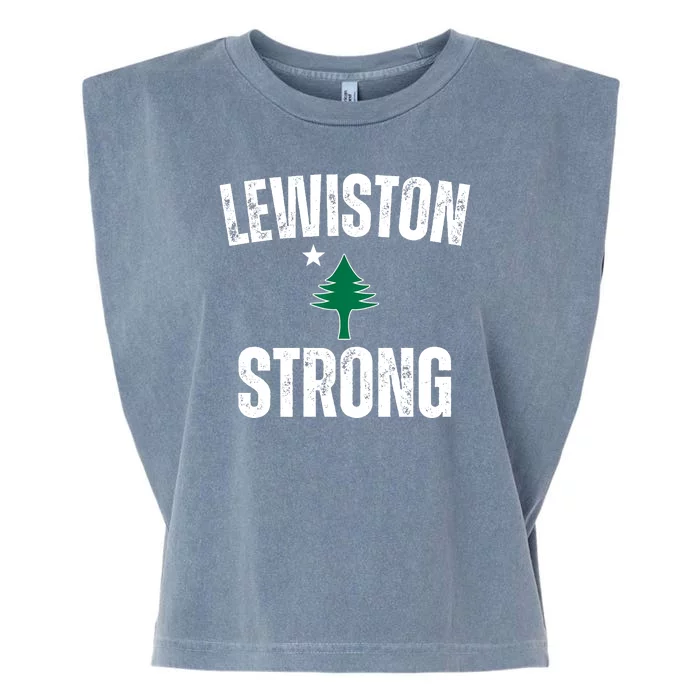 Lewiston Strong Garment-Dyed Women's Muscle Tee