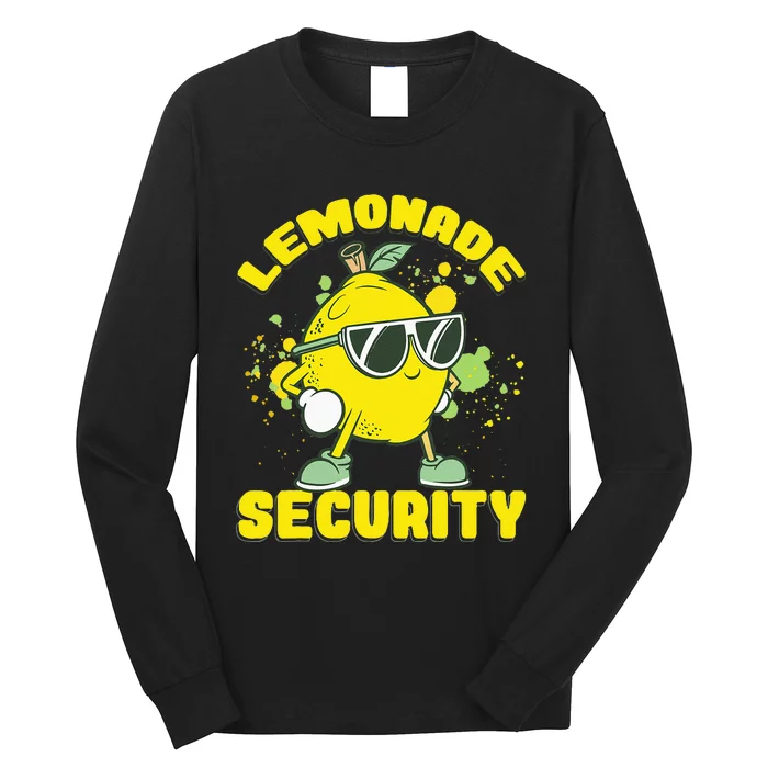 Lemonade Security Lemon Juice Boss Long Sleeve Shirt