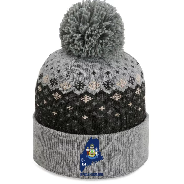 Lewiston Strong The Baniff Cuffed Pom Beanie