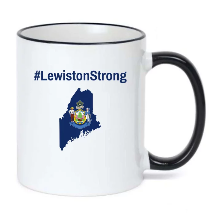 Lewiston Strong Black Color Changing Mug