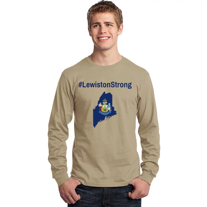 Lewiston Strong Tall Long Sleeve T-Shirt