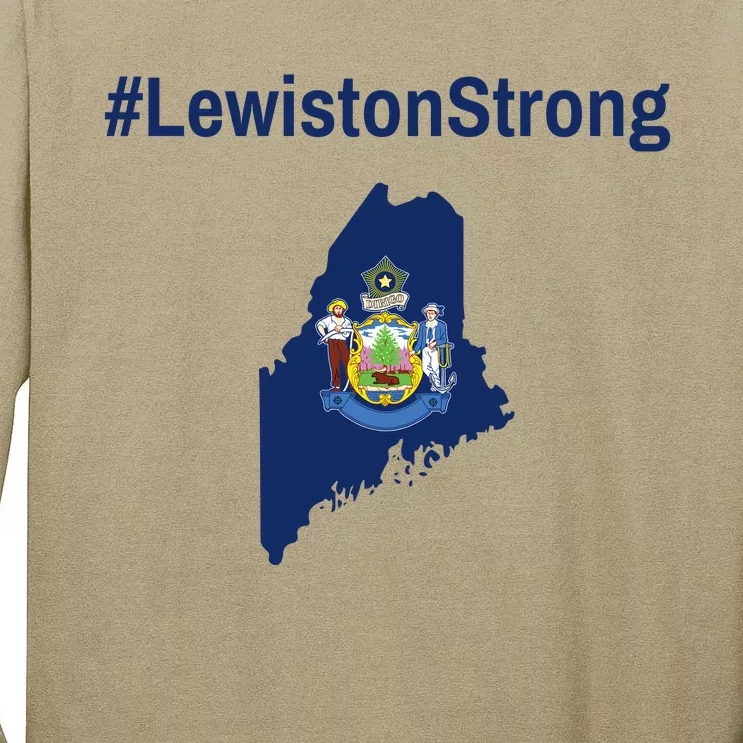 Lewiston Strong Tall Long Sleeve T-Shirt