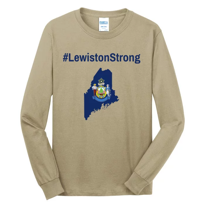 Lewiston Strong Tall Long Sleeve T-Shirt