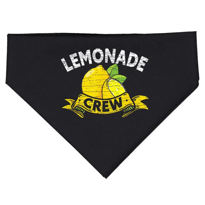 Lemon Stand Lemonade Crew USA-Made Doggie Bandana