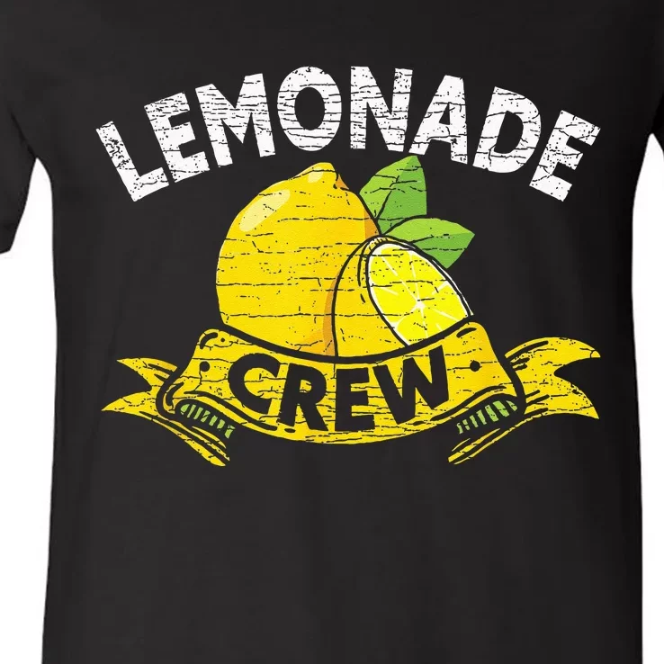 Lemon Stand Lemonade Crew V-Neck T-Shirt