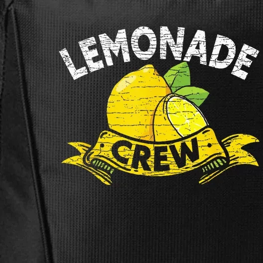 Lemon Stand Lemonade Crew City Backpack