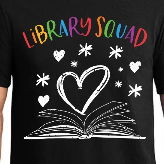 Library Squad Librarian Bookworm Book Lover Pajama Set