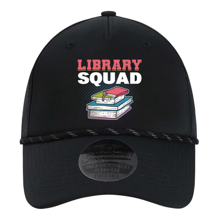 Library Squad Librarian Bookworm Booktrovert Book Lover Gift Great Gift Performance The Dyno Cap