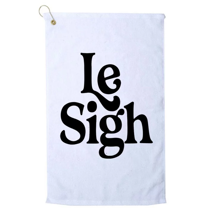 Le Sigh Platinum Collection Golf Towel