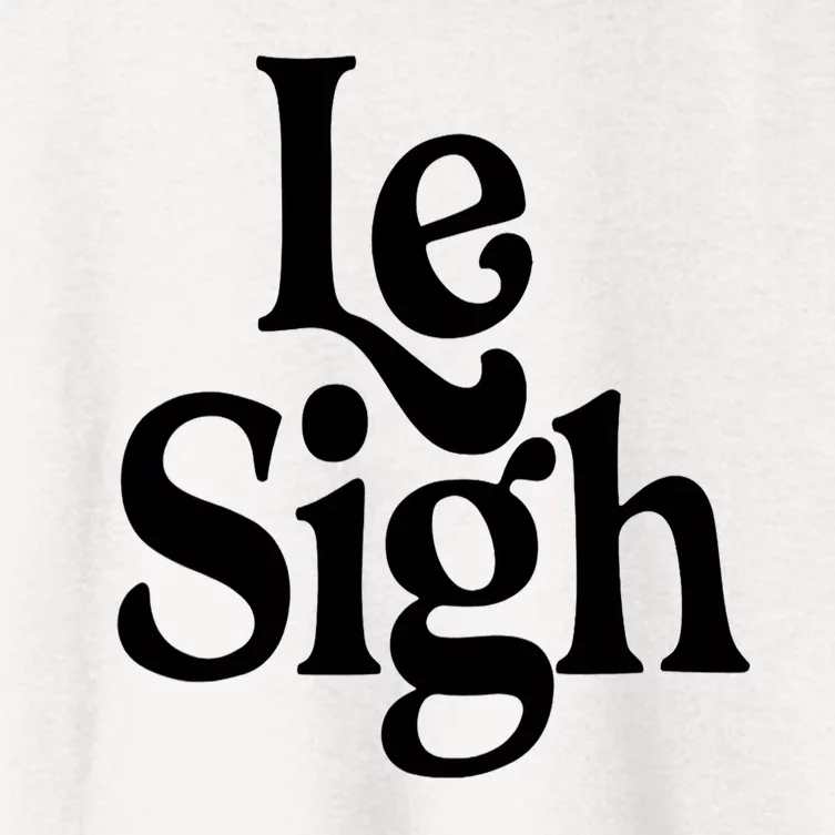 Le Sigh Women's Crop Top Tee