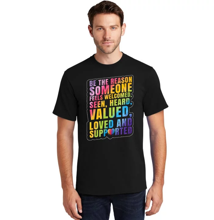 LGBTQ Support LGBT Pride Month Tall T-Shirt