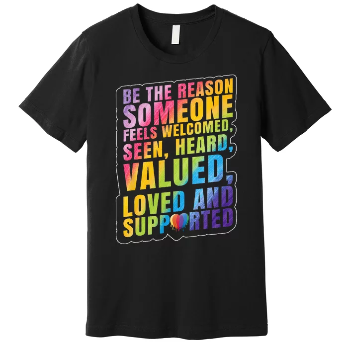 LGBTQ Support LGBT Pride Month Premium T-Shirt