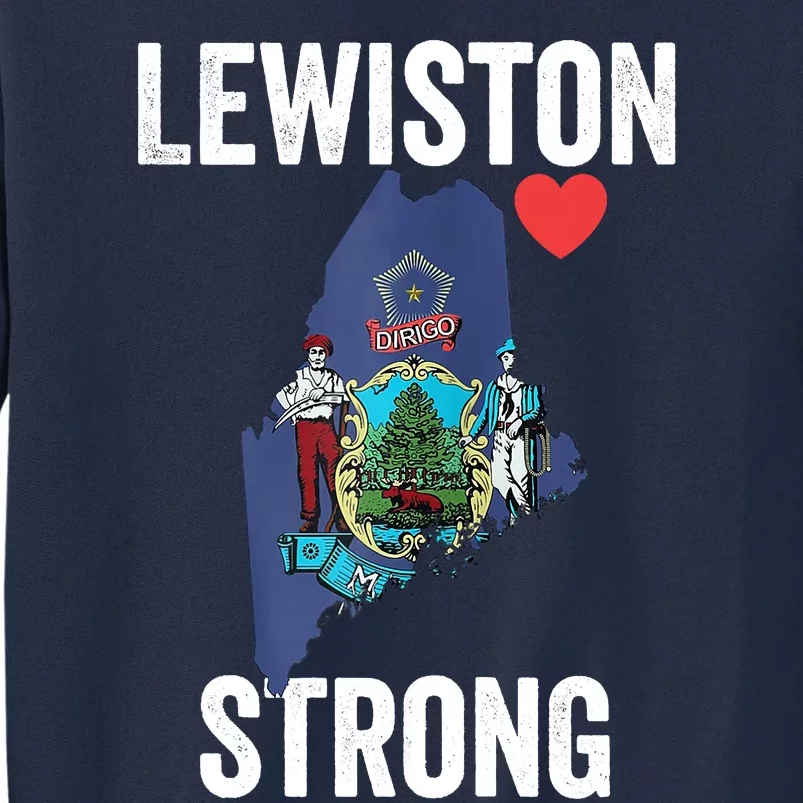 Lewiston Strong Tall Sweatshirt