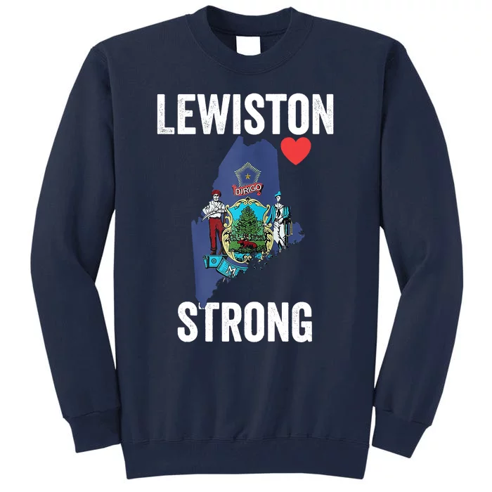 Lewiston Strong Tall Sweatshirt