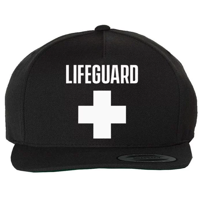 Lifeguard Sayings Life Guard Job Wool Snapback Cap