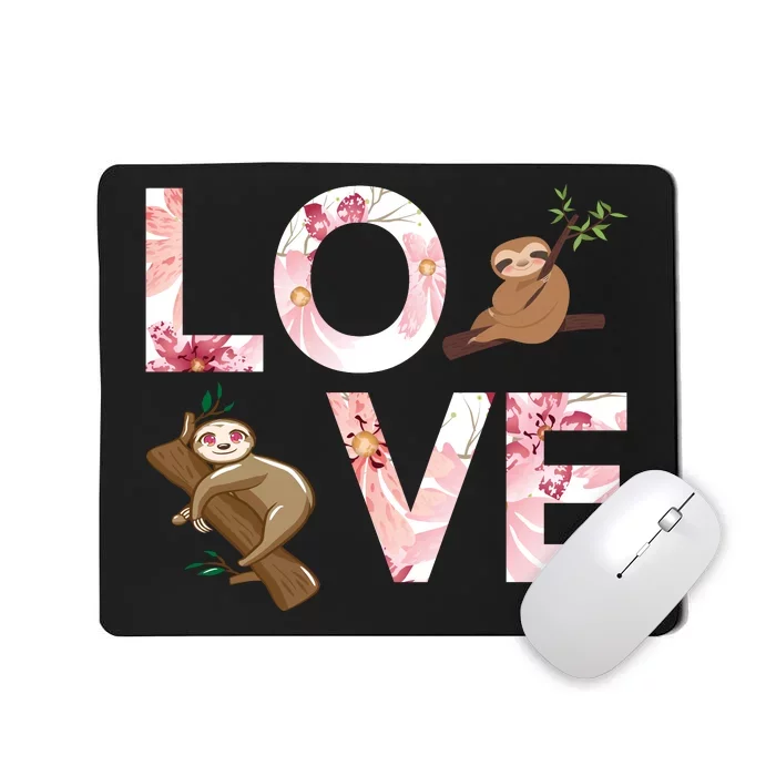 Love Sloth Mousepad