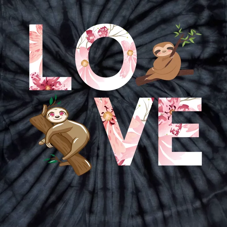 Love Sloth Tie-Dye T-Shirt