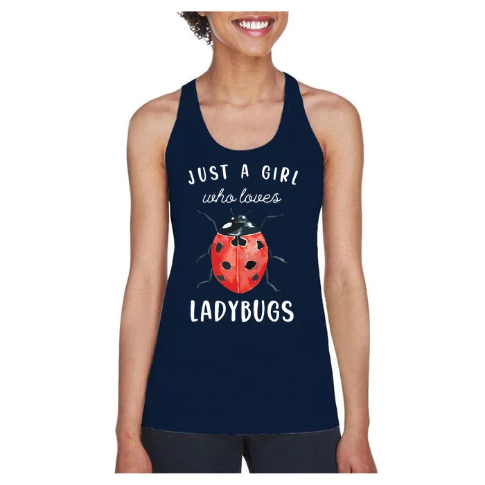 Ladybug Shirts, Ladybug Lover Shirts Women's Racerback Tank