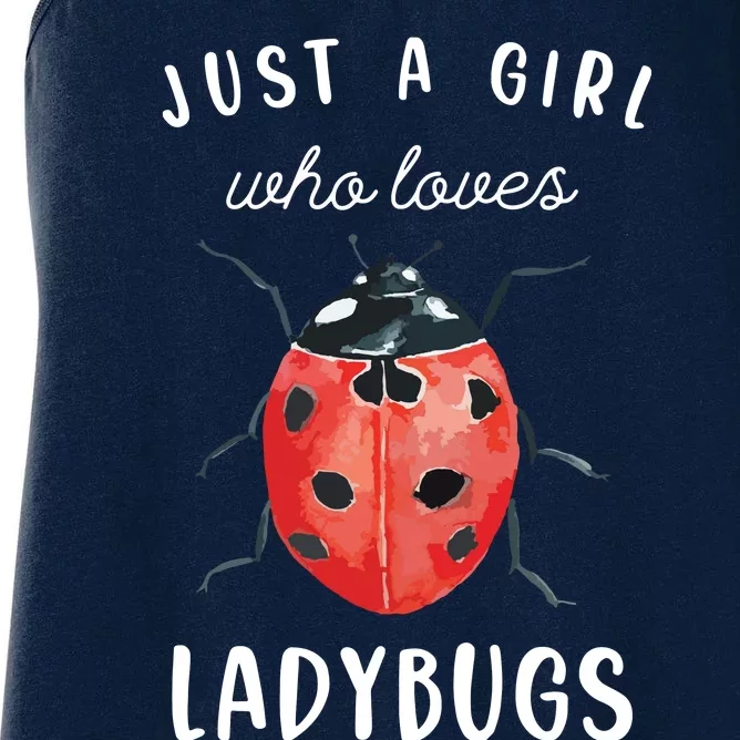 Ladybug Shirts, Ladybug Lover Shirts Women's Racerback Tank