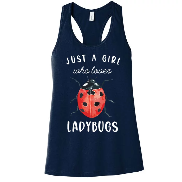 Ladybug Shirts, Ladybug Lover Shirts Women's Racerback Tank