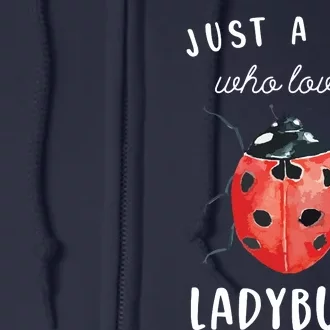 Ladybug Shirts, Ladybug Lover Shirts Full Zip Hoodie