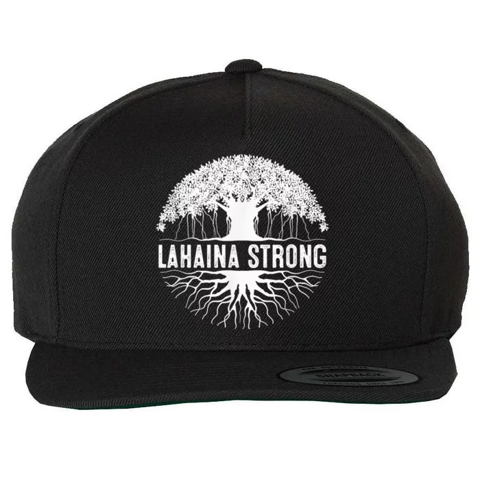 Lahaina Strong Wool Snapback Cap