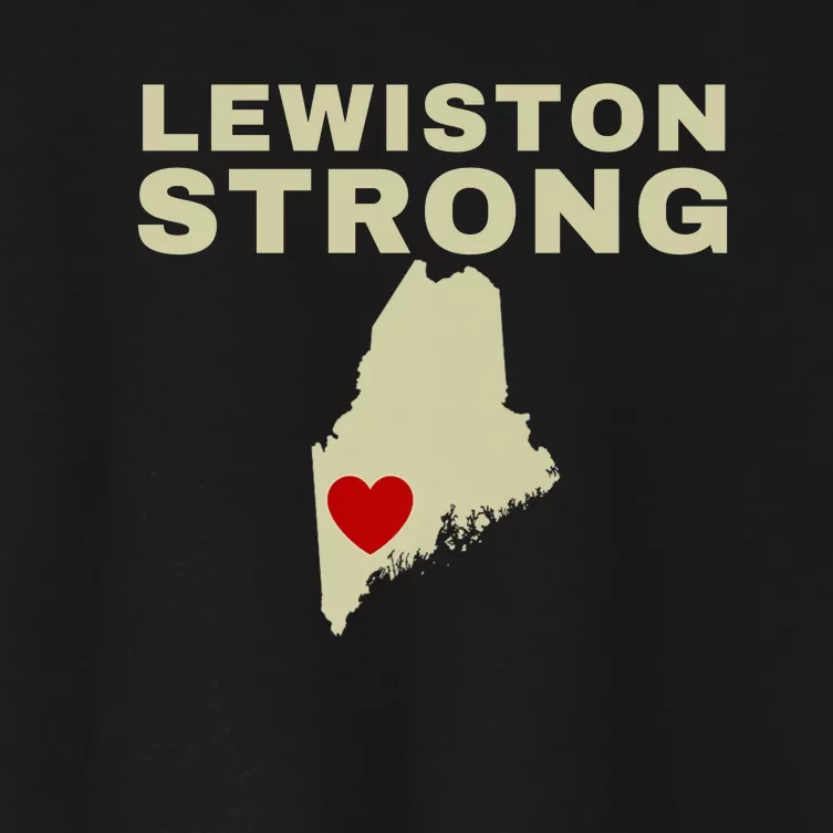 Lewiston Strong Women's Crop Top Tee