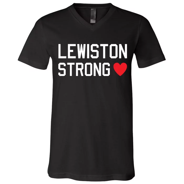 Lewiston Strong V-Neck T-Shirt