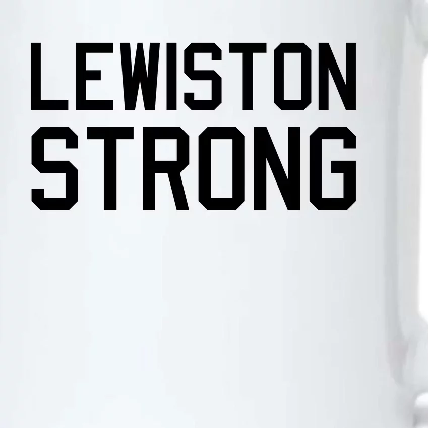 Lewiston Strong Black Color Changing Mug