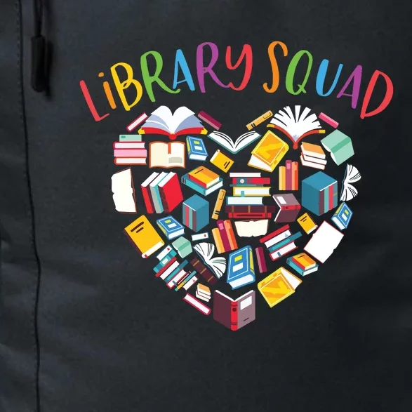 Library Squad Librarian Bookworm Book Lover Daily Commute Backpack