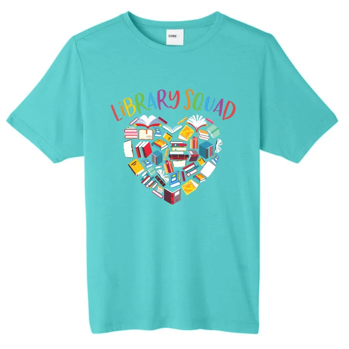 Library Squad Librarian Bookworm Book Lover ChromaSoft Performance T-Shirt