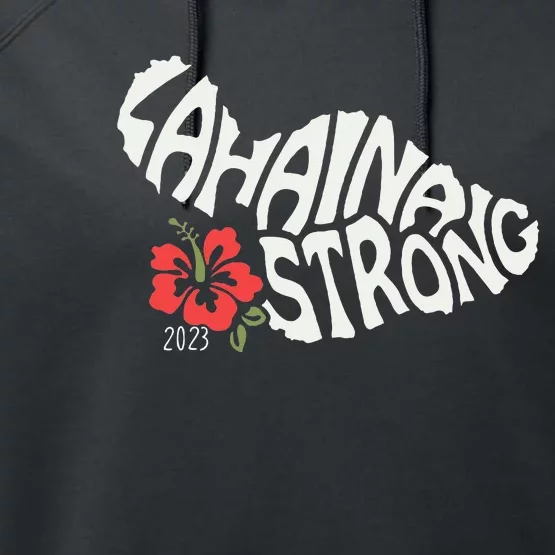 Lahaina Strong Performance Fleece Hoodie