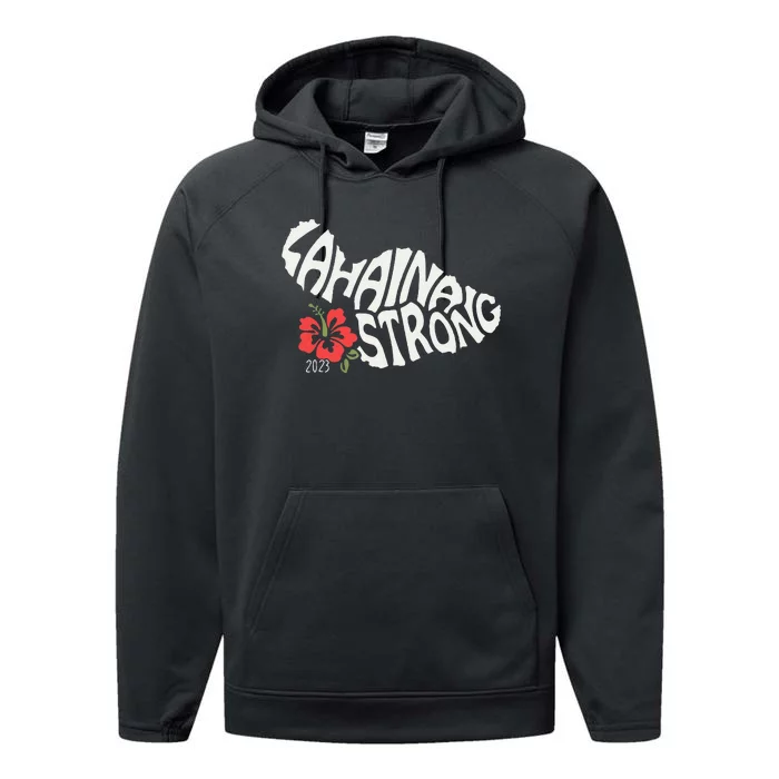 Lahaina Strong Performance Fleece Hoodie