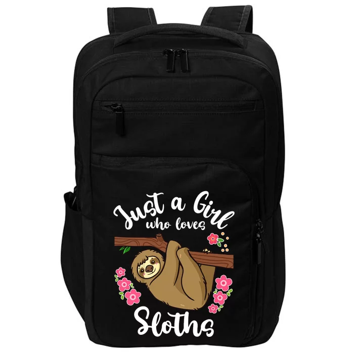 Loves Sloths Impact Tech Backpack