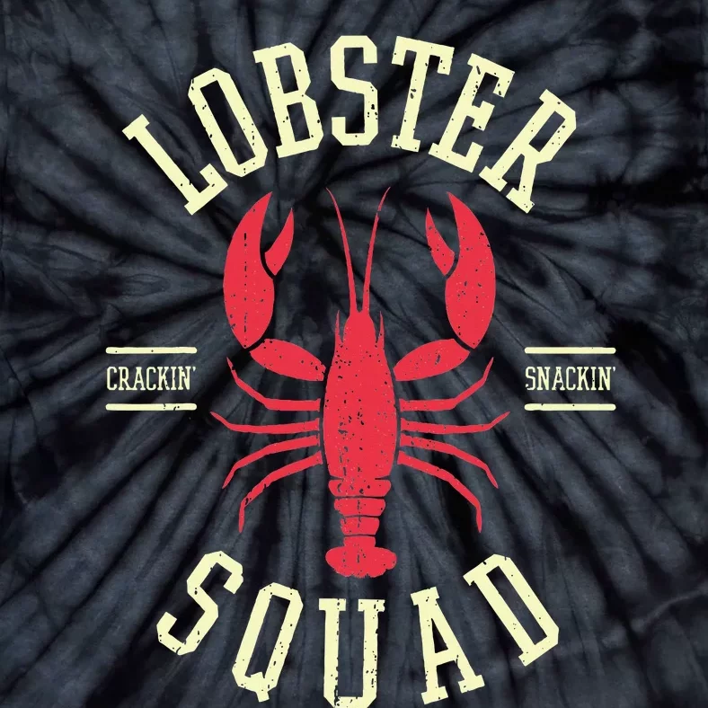 Lobster Squad Lobster Festival I Lobster Enthusiasts Tie-Dye T-Shirt