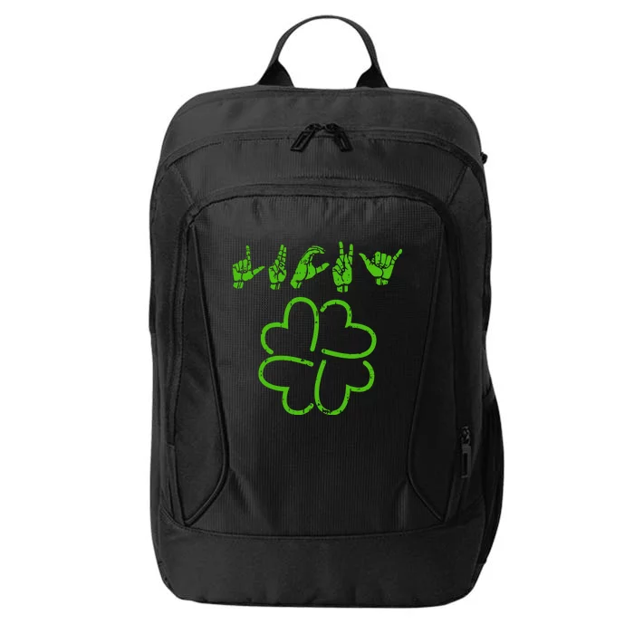 Lucky Sign Language City Backpack