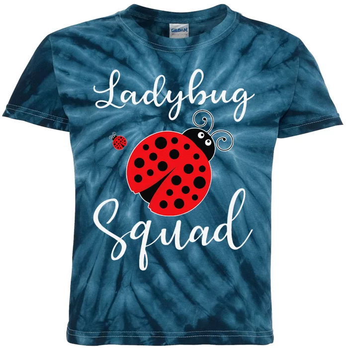 Ladybug Squad Kids Tie-Dye T-Shirt