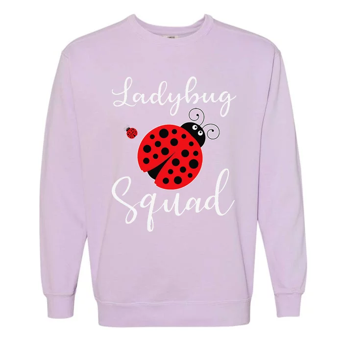 Ladybug Squad Garment-Dyed Sweatshirt