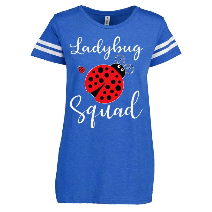 Ladybug Squad Enza Ladies Jersey Football T-Shirt