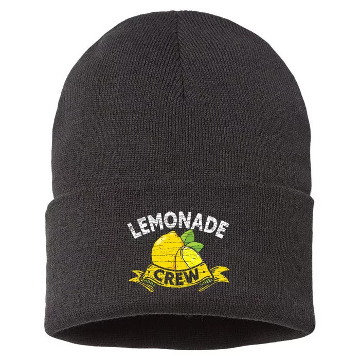 Lemon Stand Lemonade Crew Sustainable Knit Beanie