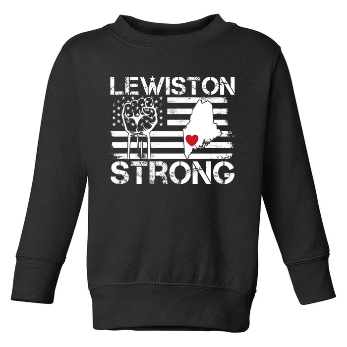 Lewiston Strong Toddler Sweatshirt