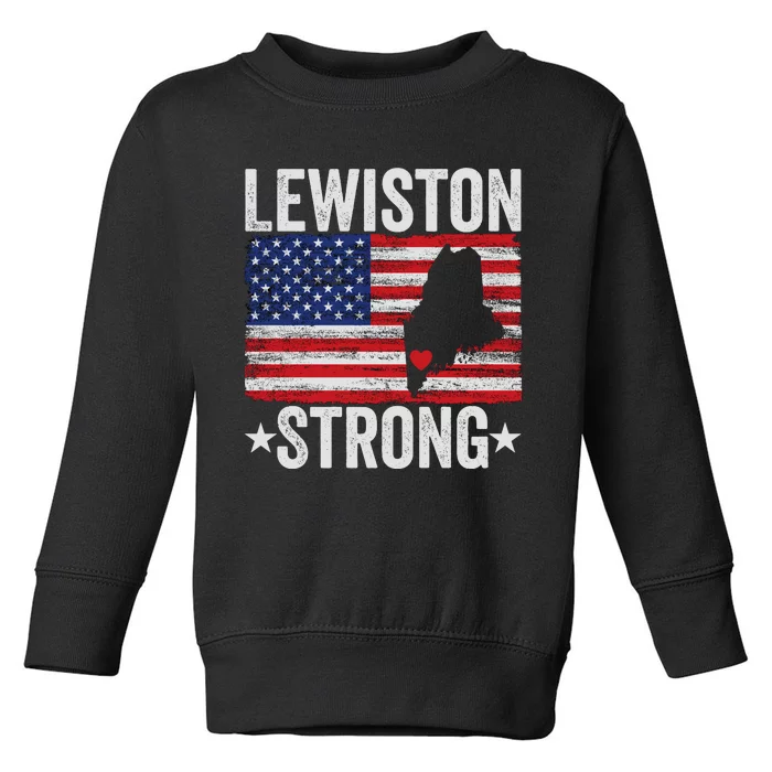 Lewiston Strong Toddler Sweatshirt