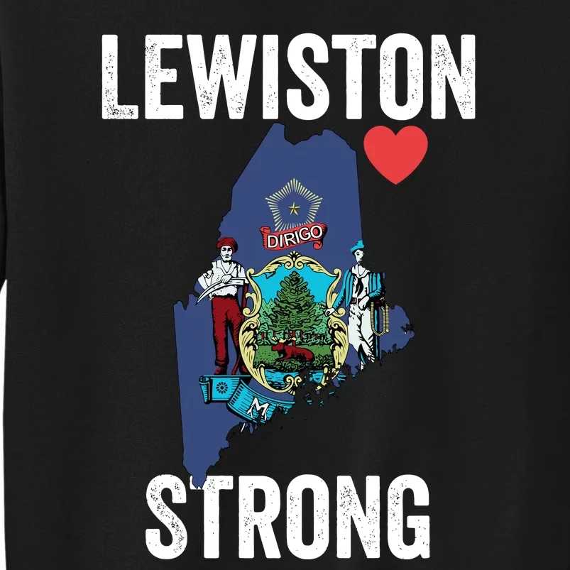 Lewiston Strong Tall Sweatshirt