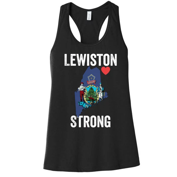 Lewiston Strong Women's Racerback Tank