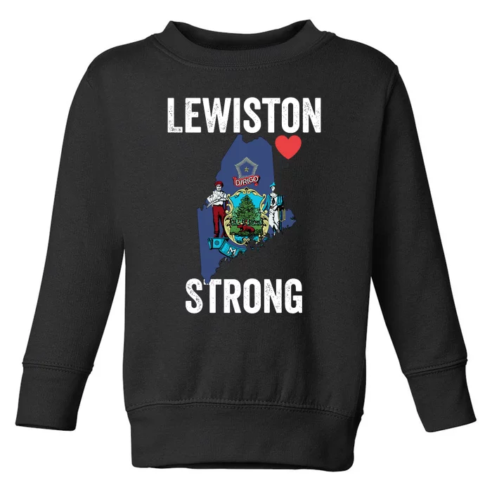 Lewiston Strong Toddler Sweatshirt