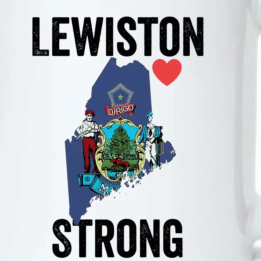 Lewiston Strong Black Color Changing Mug